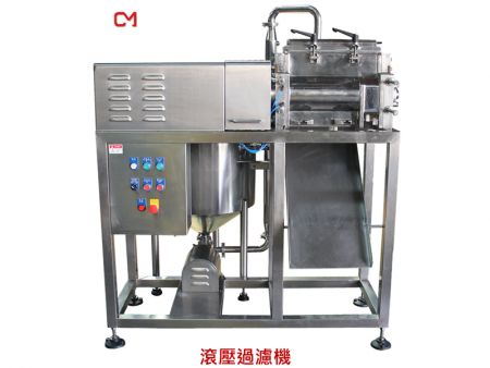 滾壓過濾機 - 豆渣過濾機
