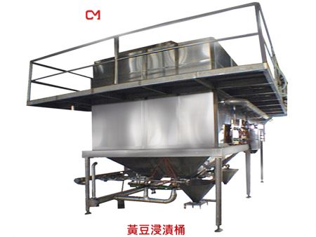 自動浸洗豆桶