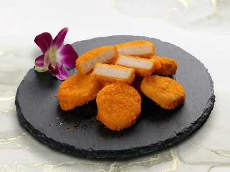 Paggamit ng scallop para sa Makinang Pangkulay ng Surimi