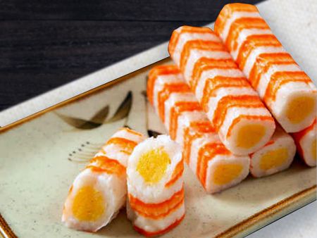 Paggamit ng lobster stick para sa Makinang Pangkulay ng Surimi