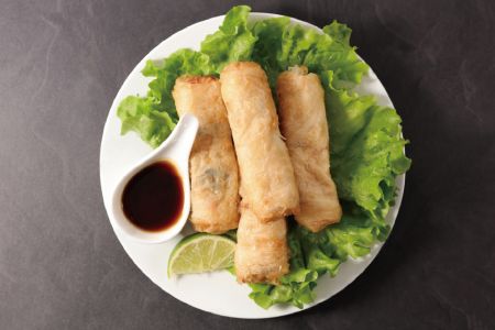 Application of shrimp roll for Twin-Forming Machine