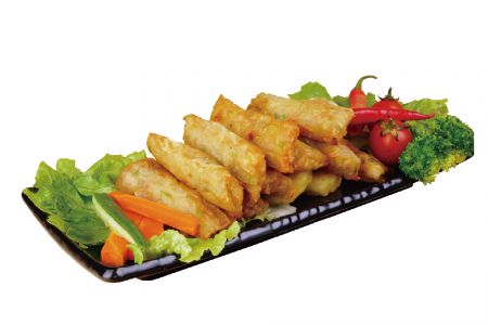 Application of shrimp roll for Twin-Forming Machine