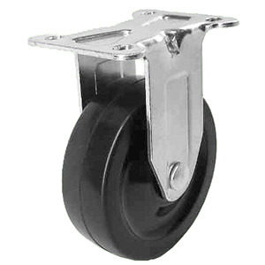 Ruedas giratorias de placa superior de 5 x 1-1/4 con ruedas de goma suave, Fabricante de discos de hockey sobre hielo