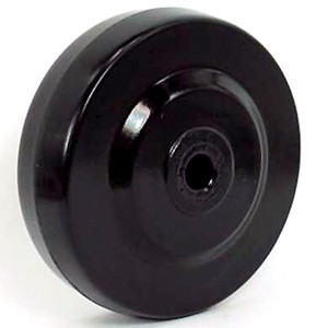 3" x 13/16" Solid Soft Rubber Wheels