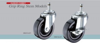 Friction Ring Stem Casters - Friction Ring Stem Casters With Rubber Wheels manufacturer