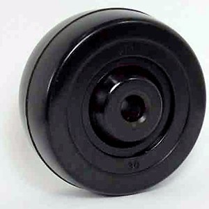3" x 1-1/4" Solid Soft Rubber Wheels - 3" x 1-1/4" Solid Soft Rubber Wheels
