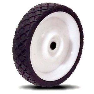 170mm Massieve rubberen wielen op kunststof naaf - 170mm Massieve rubberen wielen op kunststof naaf