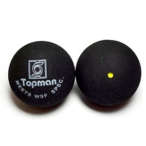 Bolas de squash de ponto único amarelo - Bolas de Squash (Ponto Único Amarelo)