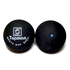 Blå prick squashbollar - Squashbollar (Blå prick)