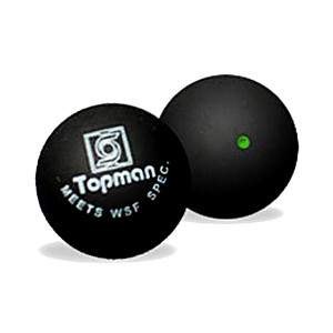Balles de squash à point vert - Balles de squash (point vert)