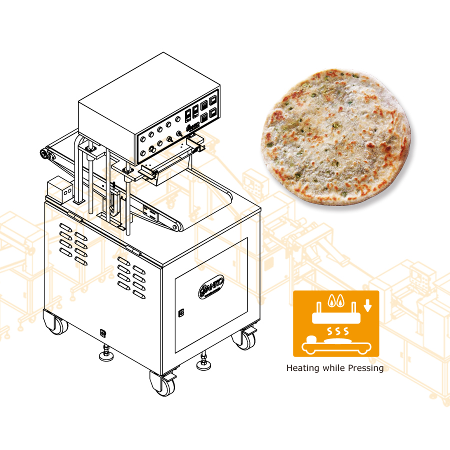 ANKO designs user-friendly Stuffed Paratha Machines and assists clients in resolving production issues, resulting in perfect and delicious Parathas