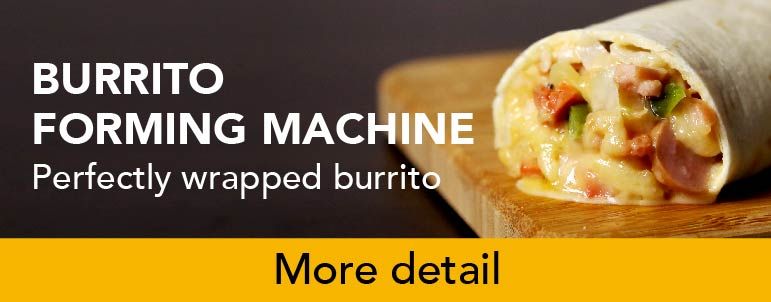 Stroj za oblikovanje burrita