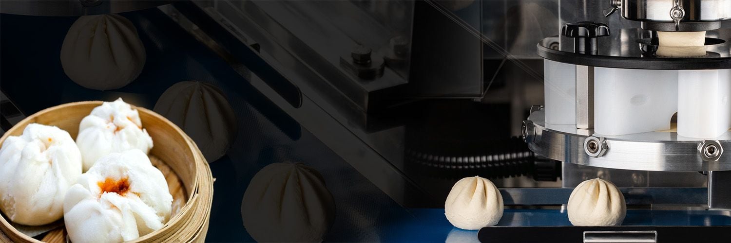 Automatiser la production de Char Siu Bao et de petits pains à la viande   Les fabricants néerlandais augmentent leur production avec ANKO SD-97W