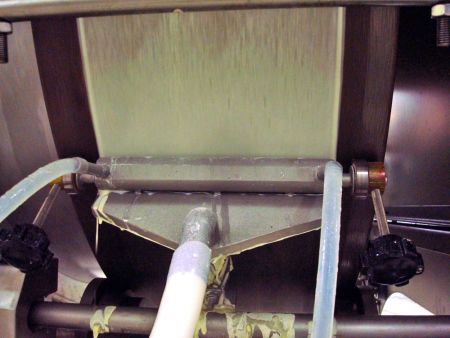 È necessario un estrusore di pasta più grande per produrre fogli di pasta larghi