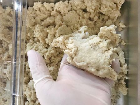 Sau khi ANKO điều chỉnh, bột nhào trở nên dẻo dai