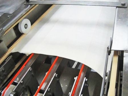 Dopo aver regolato la formula, la sfoglia dell'impasto si è stesa sottilissima senza strapparsi