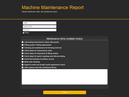 Na uitgevoerd onderhoud kan de informatie handmatig worden geüpload naar het rapportageplatform van ANKO