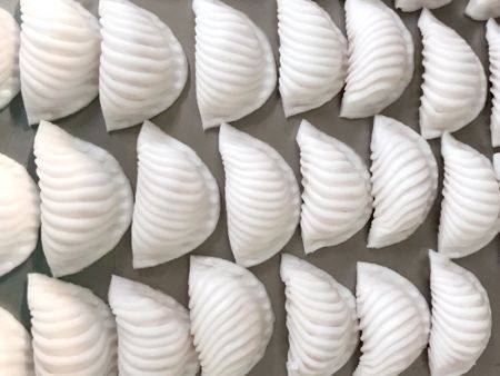 Sau khi sử dụng công thức của ANKO, những chiếc Har Gow này đã được hình thành hoàn hảo