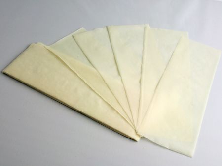 La recette de la pâte peut être ajustée pour produire des enveloppes de samosas