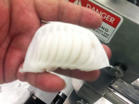 Vervorming komt ook voor aan de onderkant voordat ANKO's aanpassingen worden gedaan