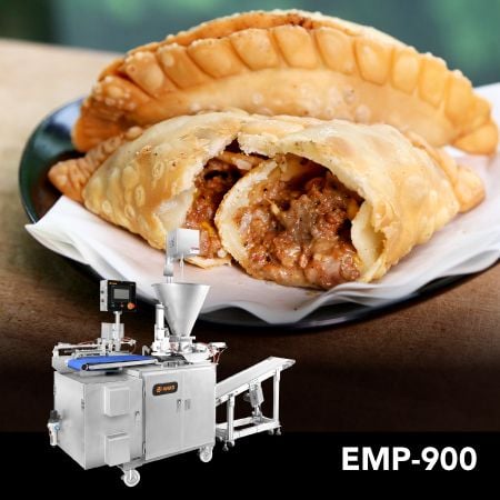Maskine til fremstilling af empanadas