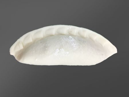 Empanada med specielt designet mønster