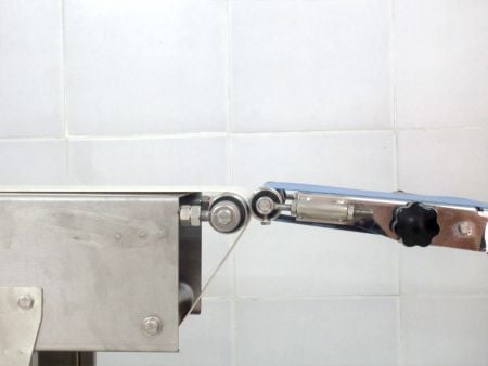 Solution 2. Extendable Conveyor Belt for Dispensing Products into Deep Fryer