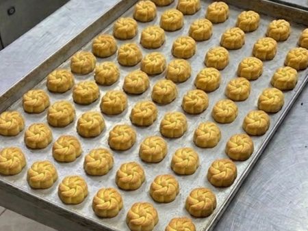 Voltooide Maamoul na het bakken met consistente en stabiele kwaliteit