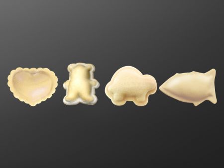 Sản phẩm thực phẩm có thể được tùy chỉnh thành hình trái tim hoặc hình động vật