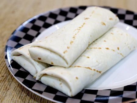 Hazır el yapımı Burritolar