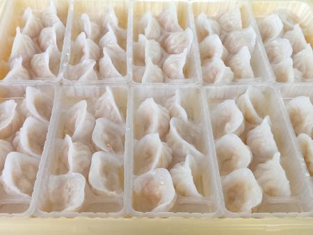 Har Gow are perfected after ANKO’s production adjustments, and they are placed in cartons and ready to be packaged