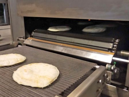 Heat-pressing and baking