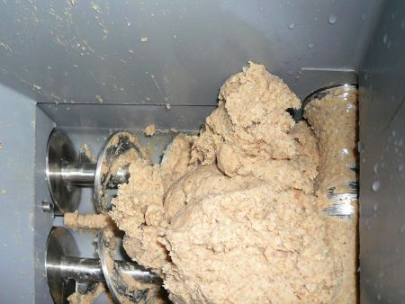 Kubba mixture was sticking to the machine