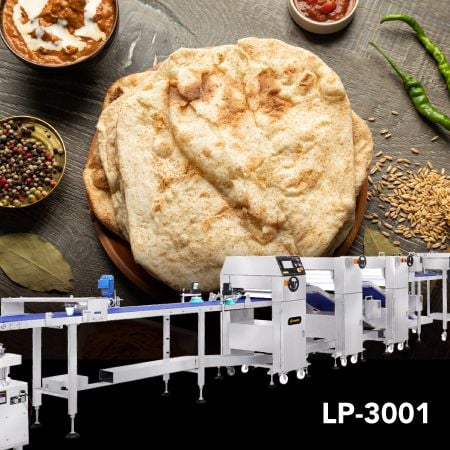 Ligne de production de Paratha