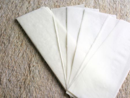 Las hojas de envoltura para samosas hechas a máquina son uniformes