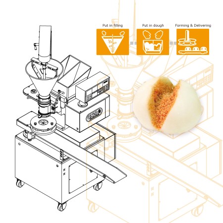 Creando equipos de producción de bolas de arroz pegajoso sin adherencia para el cliente de ANKO en Hong Kong