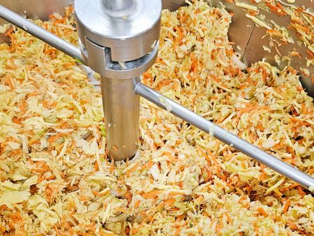 Нарязаното пюре от сладки картофи може да бъде обработено от машината SR-27