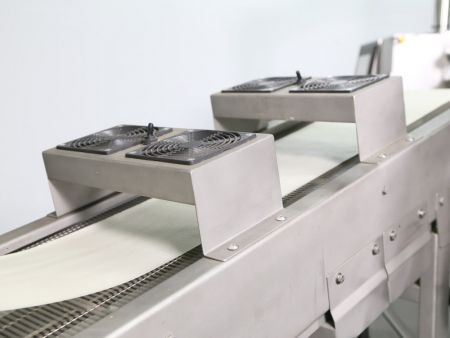 Spring Roll wrappers are produced automatically