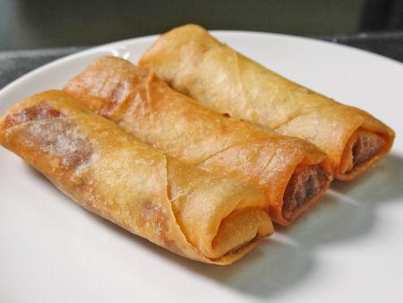 Spring Rolls deep-fried to perfection