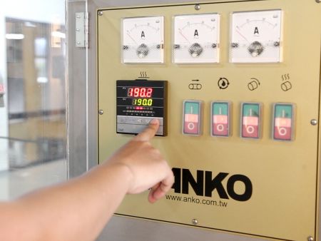 Temperaturindstillinger for bagetromlen