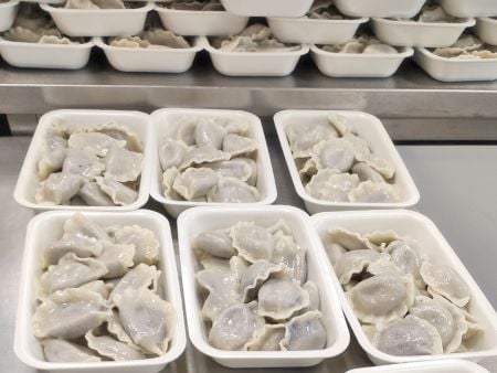 Pierogit säilyivät täydellisesti muodossaan keittämisen jälkeen