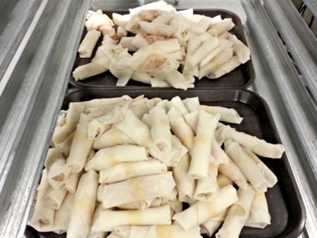 The client tried on their own to changed their Egg Roll wrapper formula, but the products did not turn out as they desired
