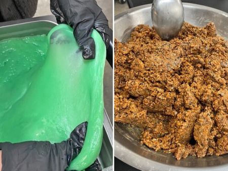 Produk pertama klien - Peanut Mochi, menggunakan adonan Mochi beraroma daun Pandan