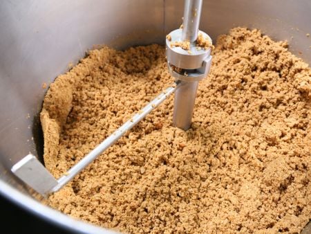 Užpildo grandiklio dizainas užtikrina, kad užpildas išliks purus ir ne per daug tvirtas