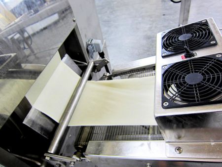 Wrappers cooled with fans