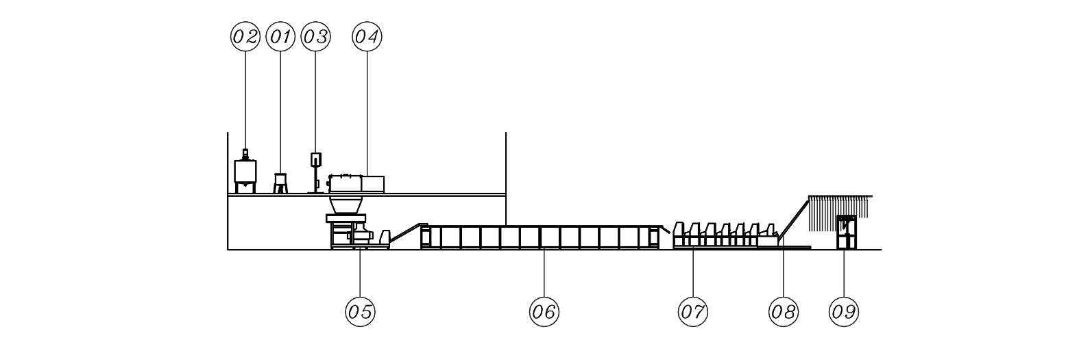 麵條生產線 - LTDS-600 | 麵條生產線