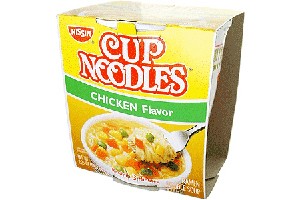 Bowl / Cup of Instant Noodles with Packaging - . 