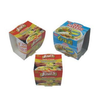  .Bowl / Cup of Instant Noodles with Packaging - ()