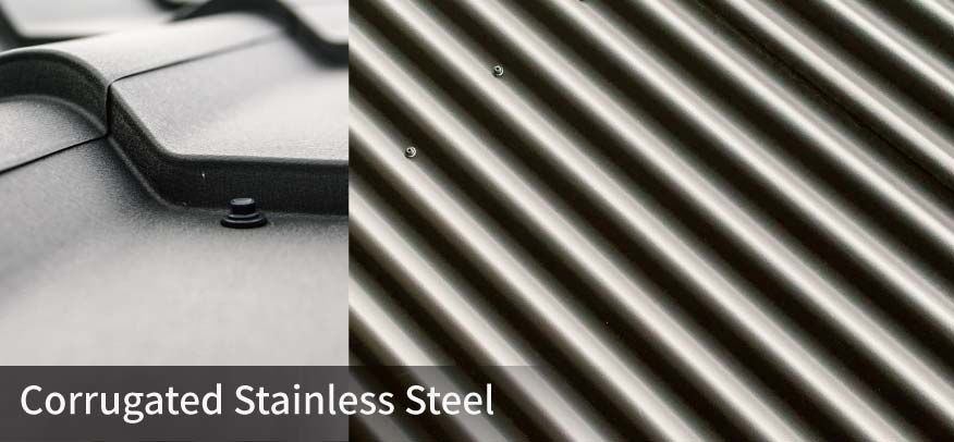 Corrugated Stainless Steel Plate