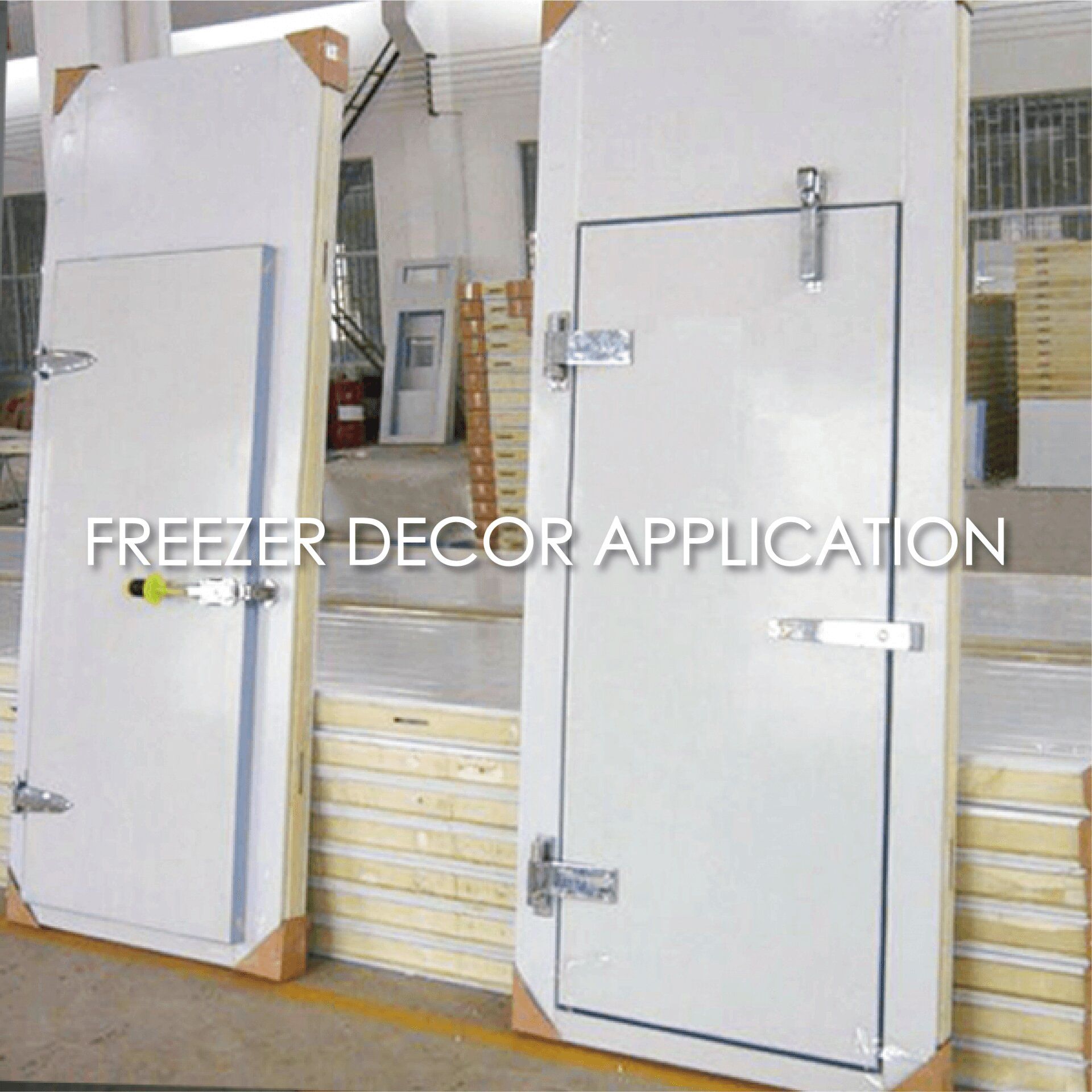 選用覆膜金屬製作冷凍庫板能增加美觀性和耐用性